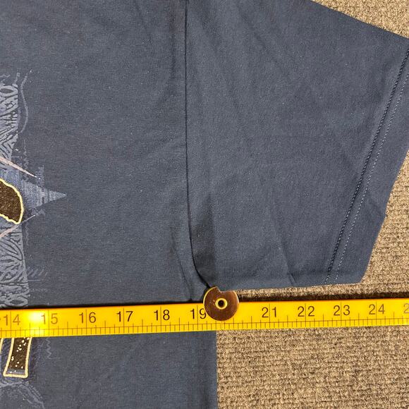 New w/ Tag Alstyle T Shirt Men's M Blue 100% Cotton Honolulu Hawaii ABC Store - Picture 6 of 7